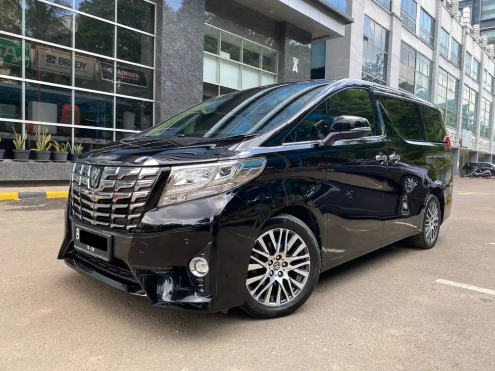 (KM ANTIK 45rb) Toyota Alphard 2.5 G ATPM AT 2015 // 2016 X S SC