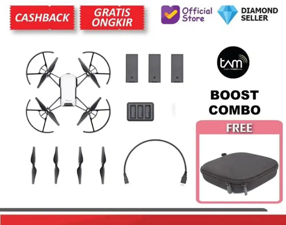 Drone DJI Tello Boost Combo