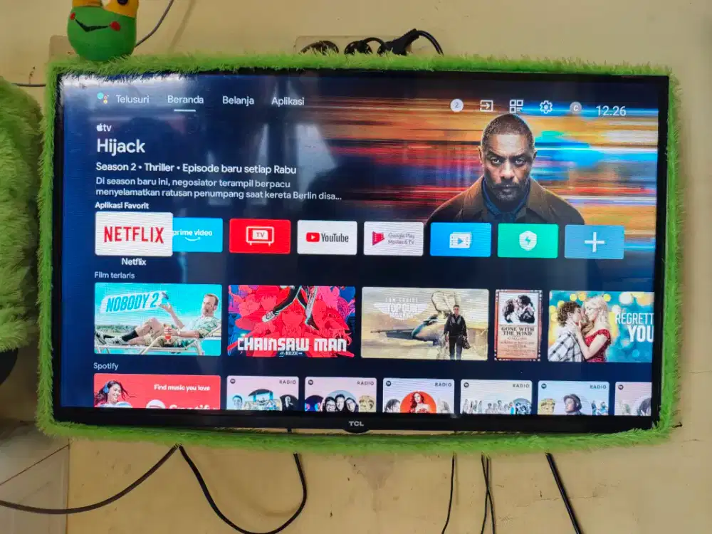 Tv TCL 32 inci fullset