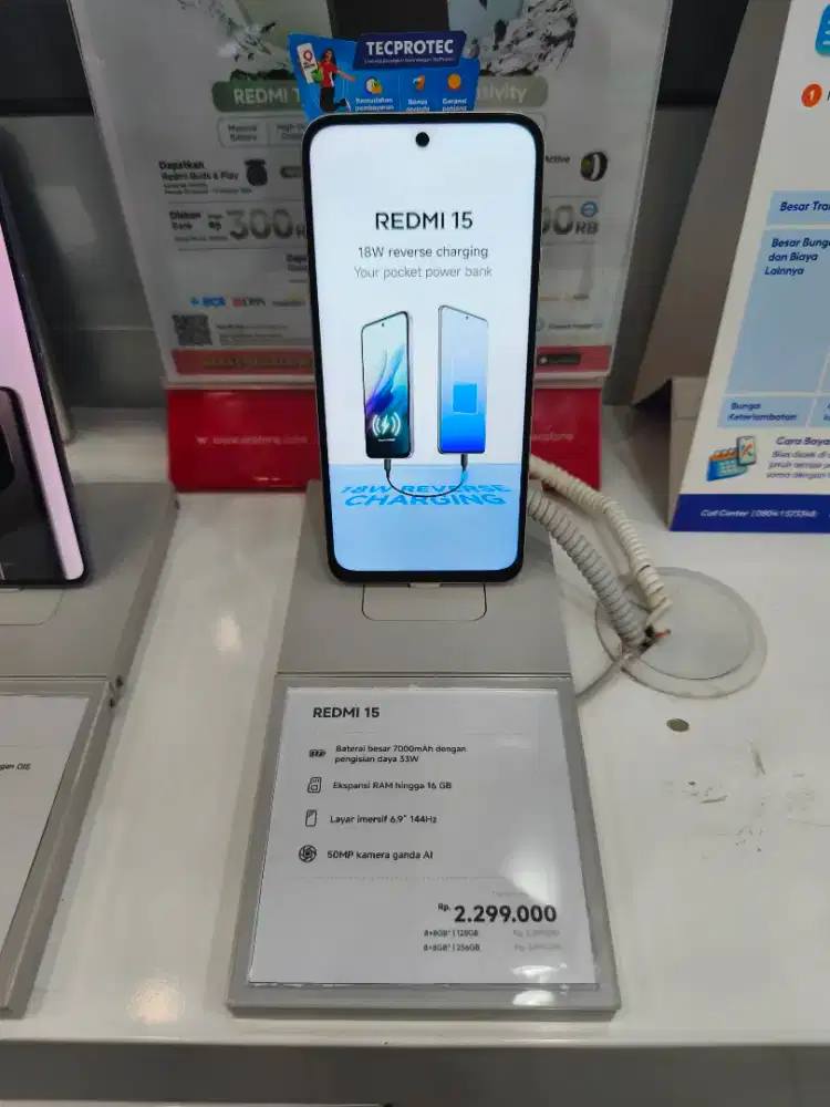 REDMI 15 RAM 8/256GB NEW BY ERAFONE RADIO DALAM