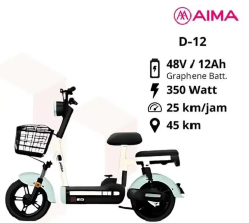 SEPEDA LISTRIK AIMA D-12