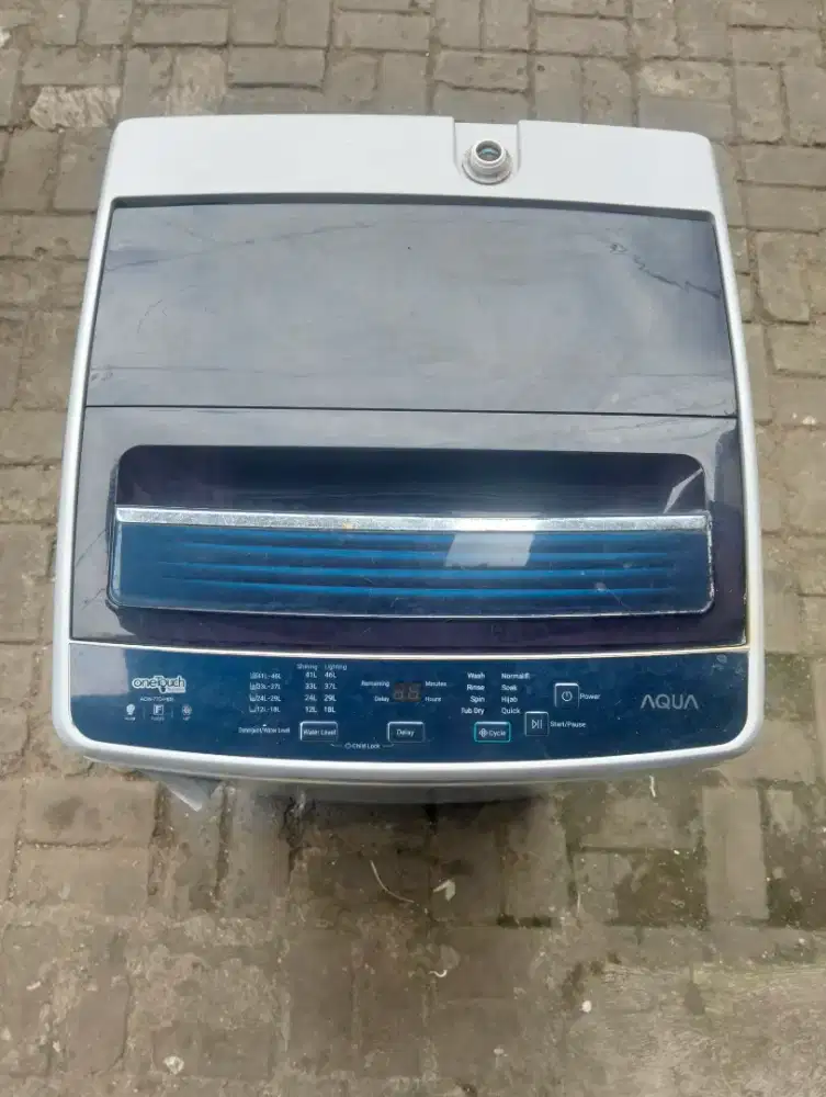 Mesin cuci Aqua 1 tabung