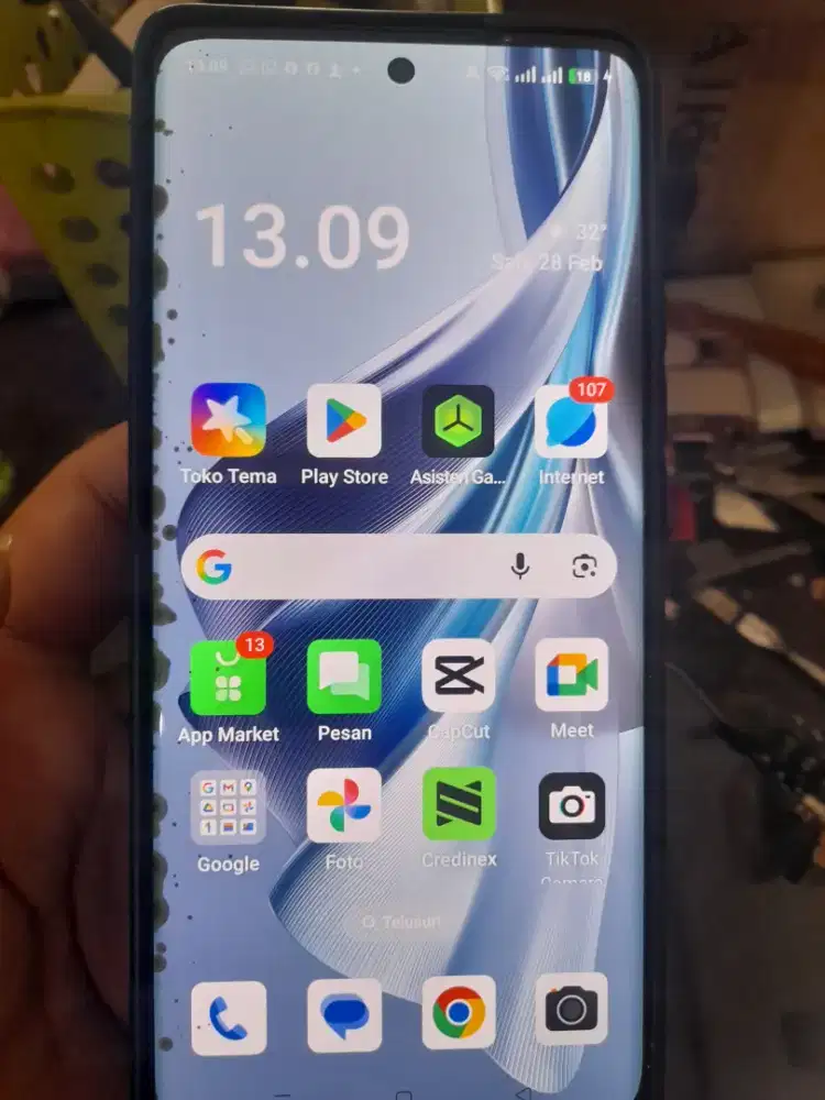 Murah hp oppo Reno 10 5G 8/256Lkp, bs tt