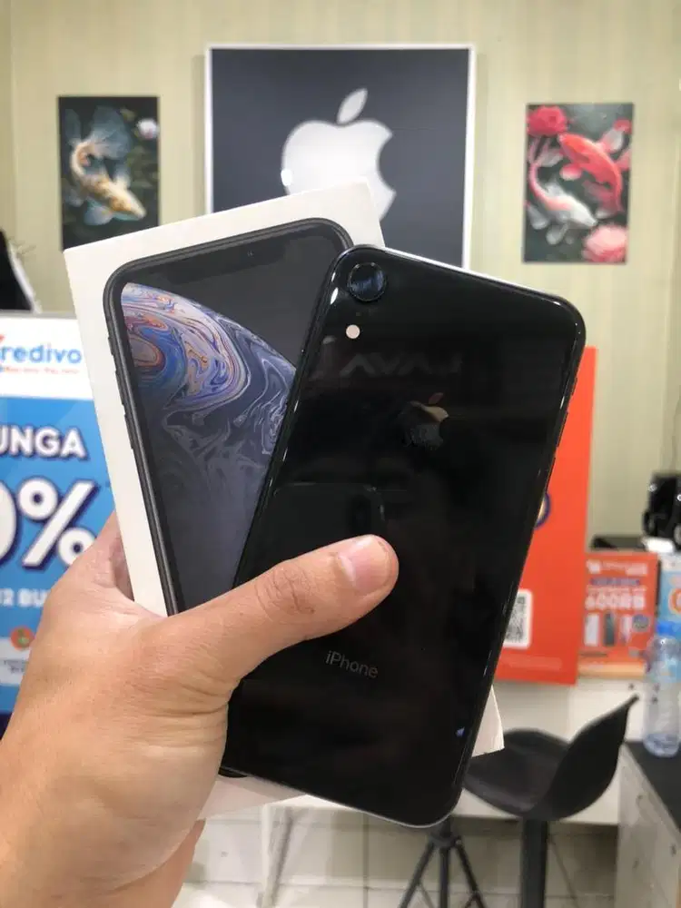 Iphone XR 64GB EX IBOX FULLSET ORI BH 100