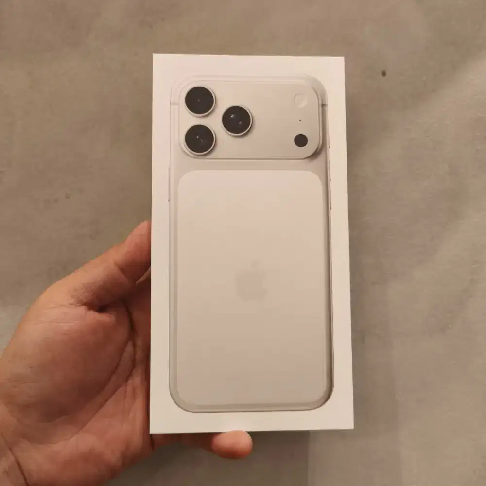 IPHONE 17 PRO MAX 512GB SILVER GARANSI RESMI IBOX