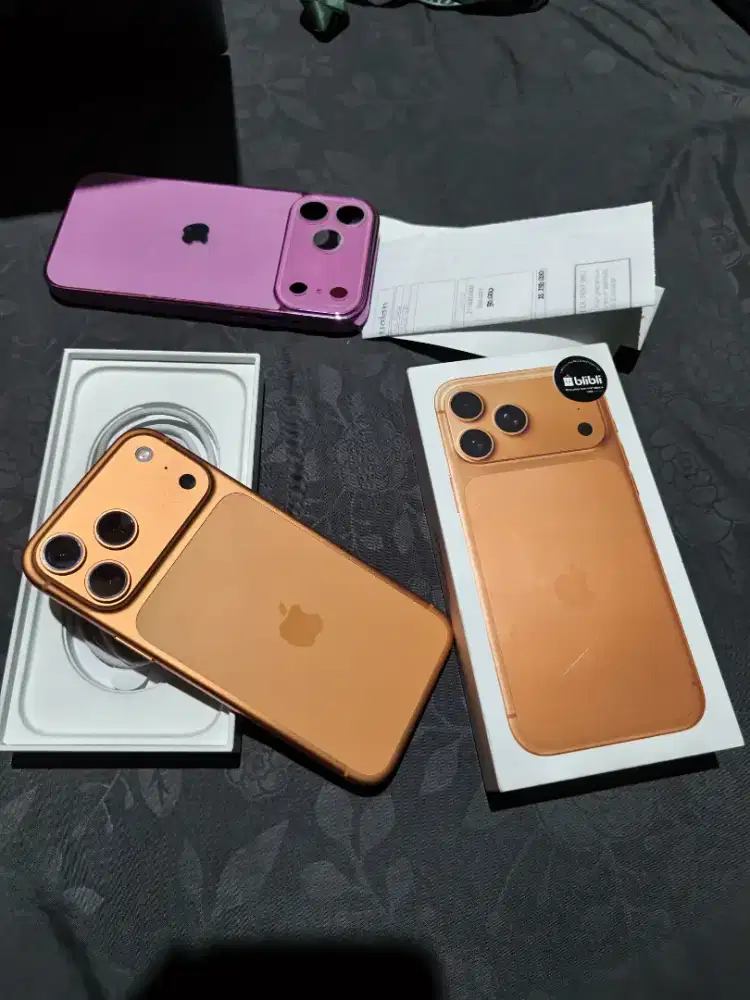 Iphone 17 promax 256 cosmic orange ex blibli