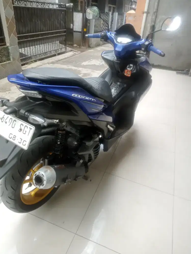 Yamaha aerox plat bandung