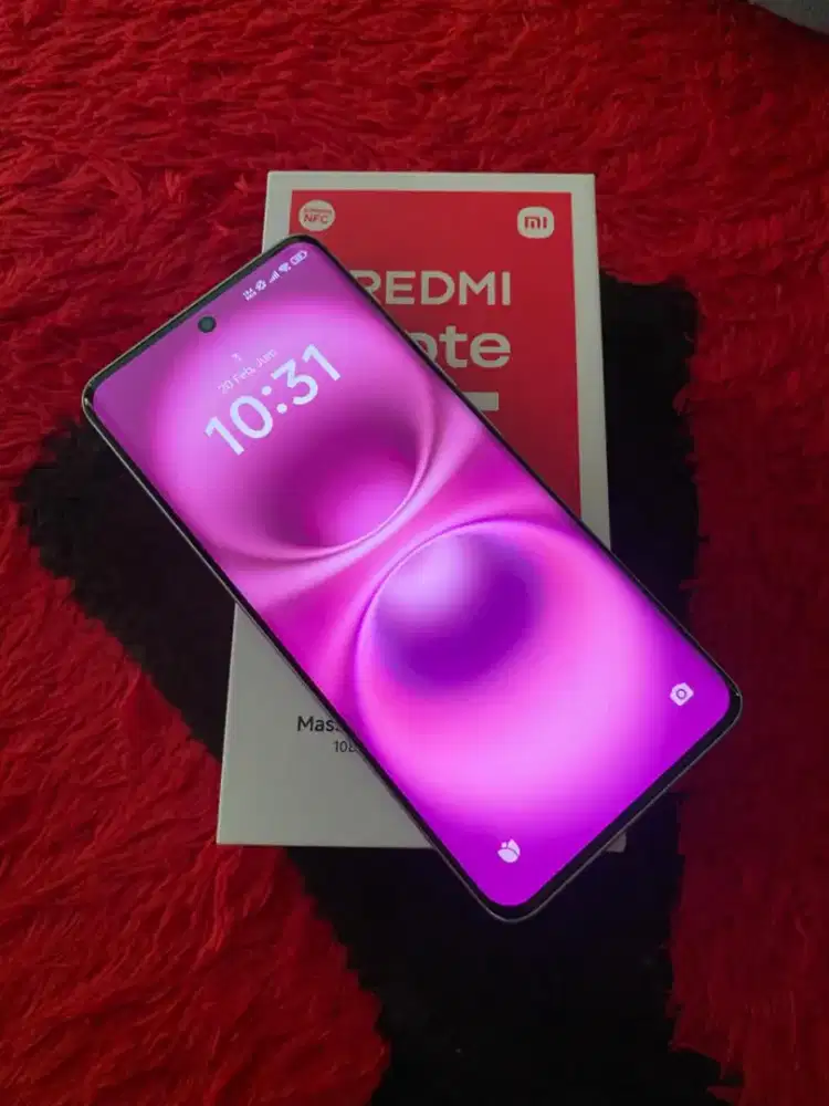 Redmi note 15 8/256 fullset ori layar lengkung pakaian 2mgg an