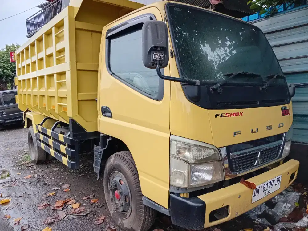 Truk canter Dump SHDX tahun 2024