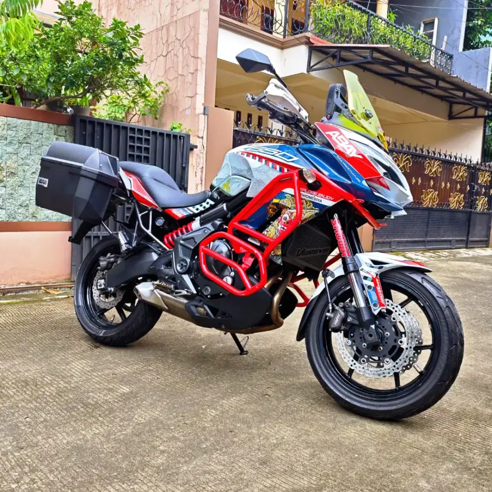 Dijual kawasaki 650 Versys 2015