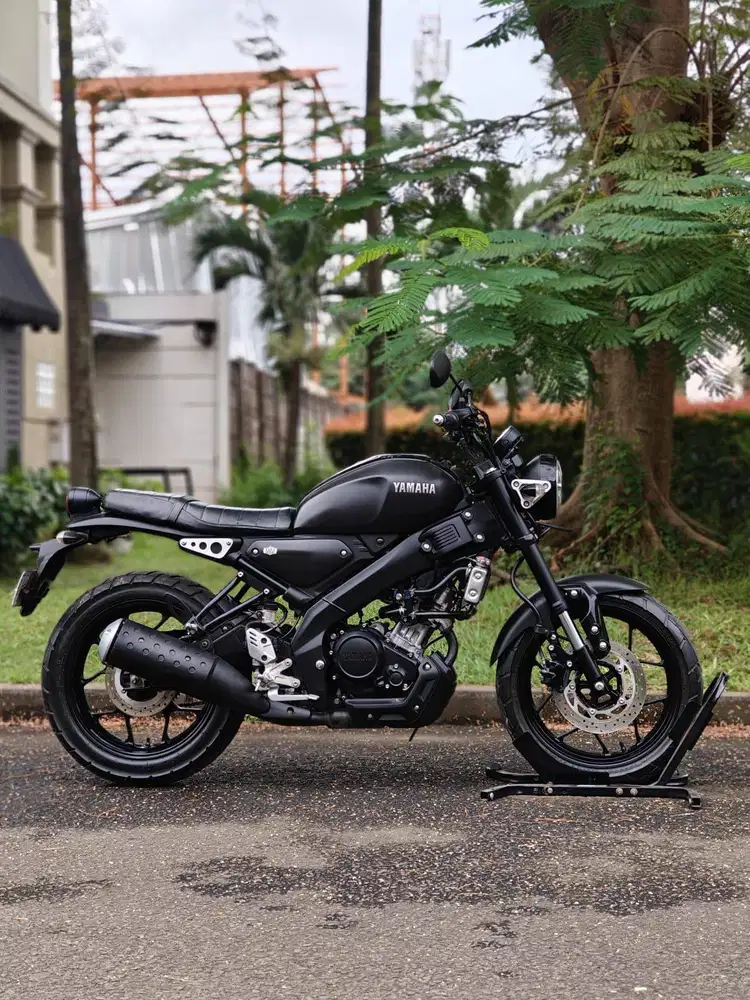 YAMAHA XSR 155 2022 BLACK KM LOW PAJAK PANJANG SIAP HARIAN