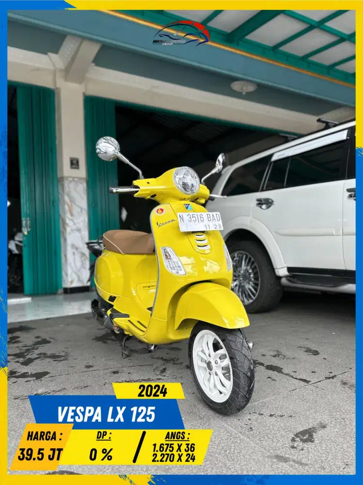 PROMO‼️  VESPA LX 125 2024 READY MASZEHH HIKMAH MOTOR KEPUH MALANG