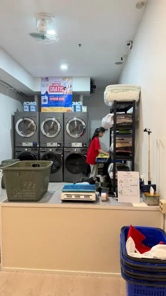Di cari karyawan laundry