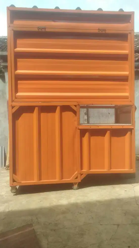 Gerobak/roda baru pakai 2 bulan