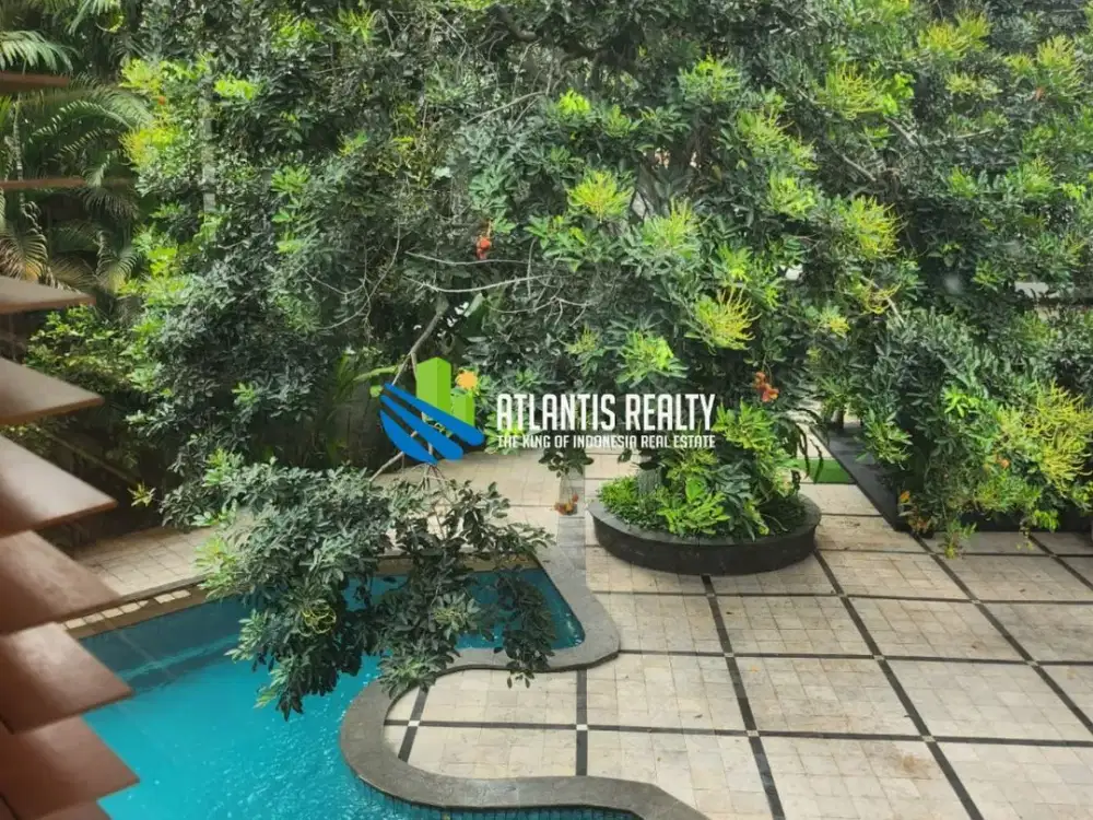 Dijual Rumah Mewah di Jakarta Selatan Cipete Area Clandak Barat, Ada Kolam Renang
