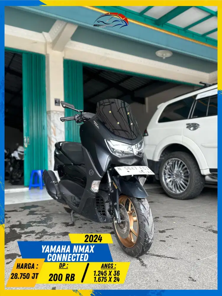 YAMAHA NMAX CONNECTED 2024 NDANG SATSET LURR HIKMAH MOTOR KEPUH MALANG