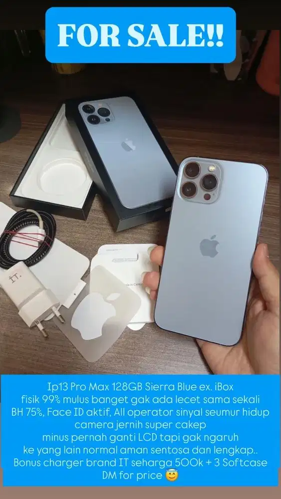 IP13 Pro Max ex. iBox