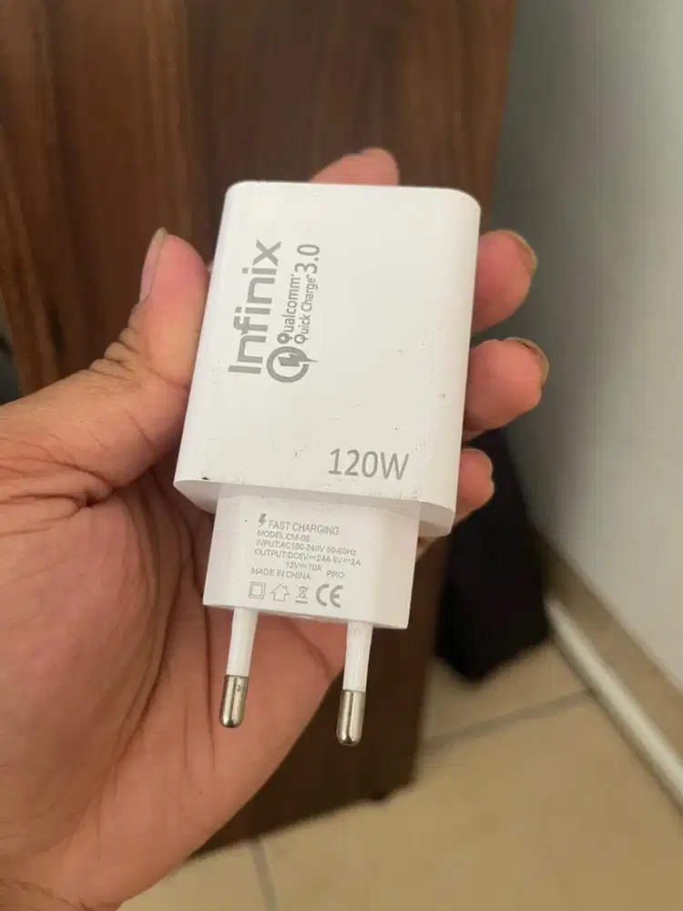 Kepala charger infinix 130W