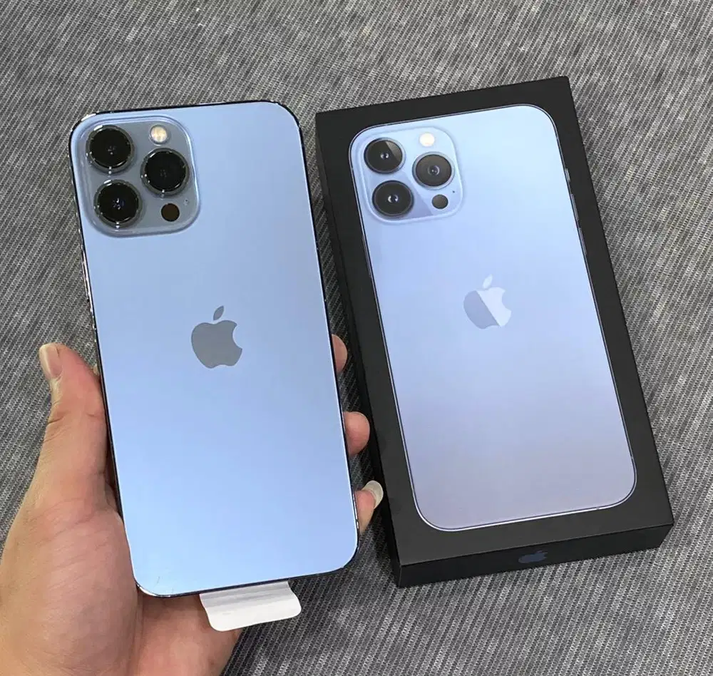 iPhone 13 Pro Max 256GB Sierra Blue Resmi iBox