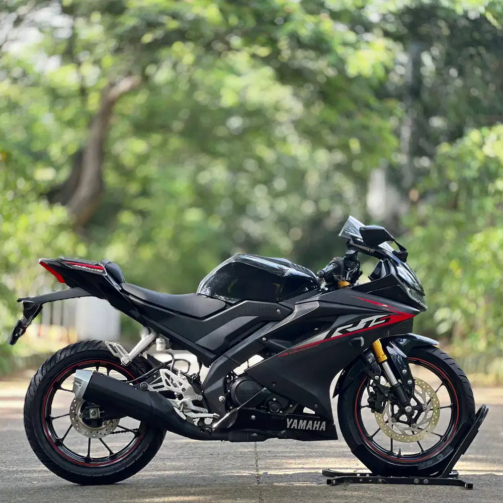 YAMAHA R15 V3 2019 HITAM KM LOW SIAP RIDING