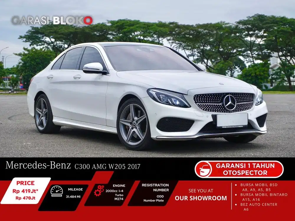 Mercedes Benz C300 W205 AMG 2017