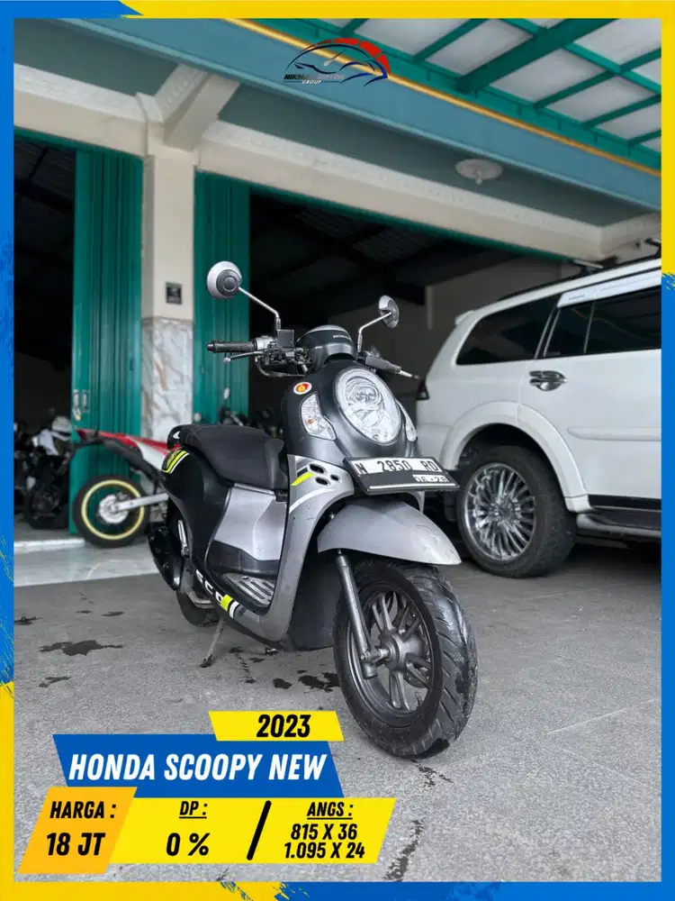 HONDA SCOOPY NEW 2023 MONGGO NEGO LURR HIKMAH MOTOR KEPUH MALANG