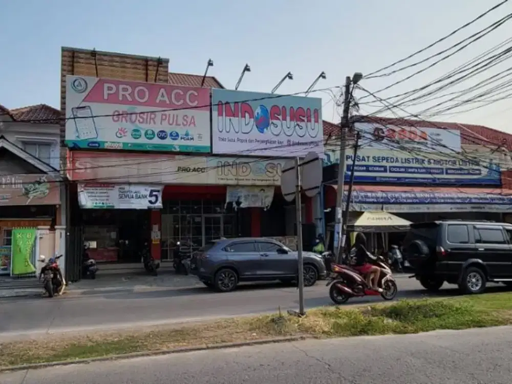 Rumah Usaha 3 Lantai SHM di Boulevard Hijau Harapan Indah – LT 220 m², LB 500 m², Rp 4 M Nego!