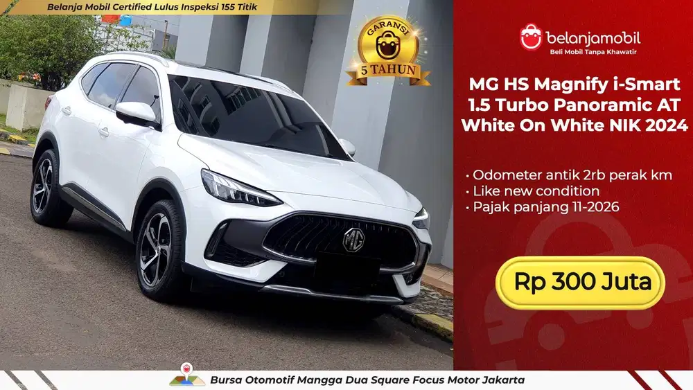 [ LOW KM 2RB ] Morris Garage MG HS Magnify i-Smart 1.5 Turbo 2024/2025