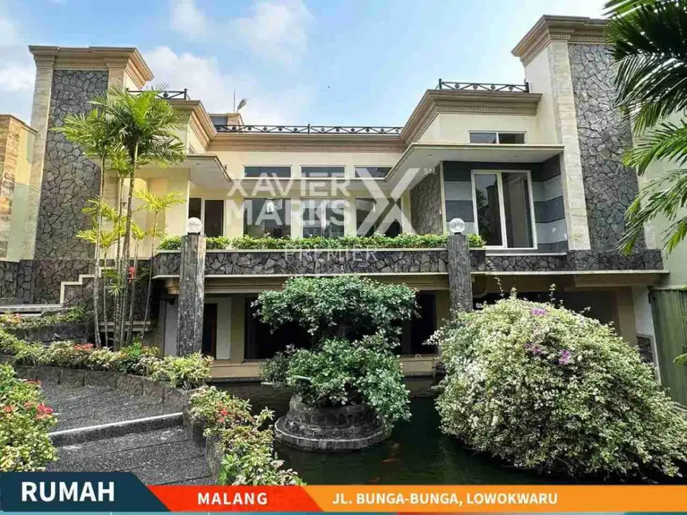 Dijual Lahan Super Luas Bonus Rumah di Area Jalan Bunga-Bunga, Suhat Malang