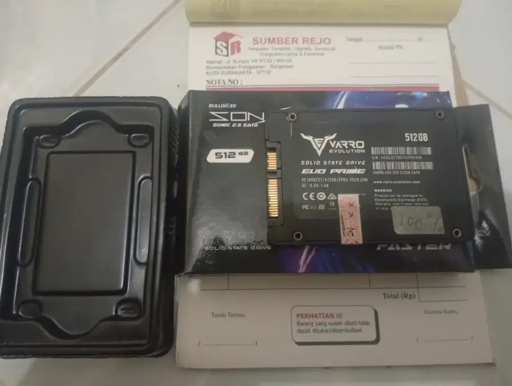 SSD Varro 512GB SATA III Obral Murahh