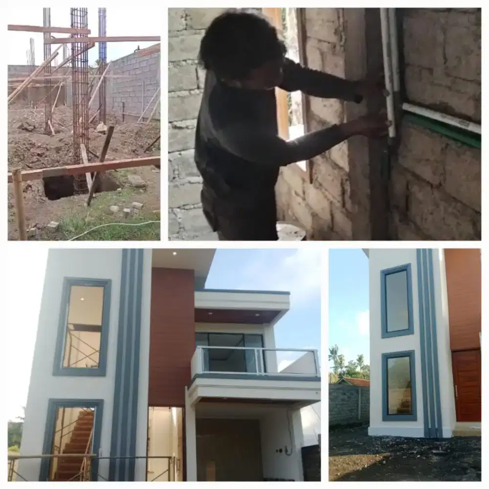 Jasa renovasi bangunan jasa pembangunan villa, rumah tinggal dari nol