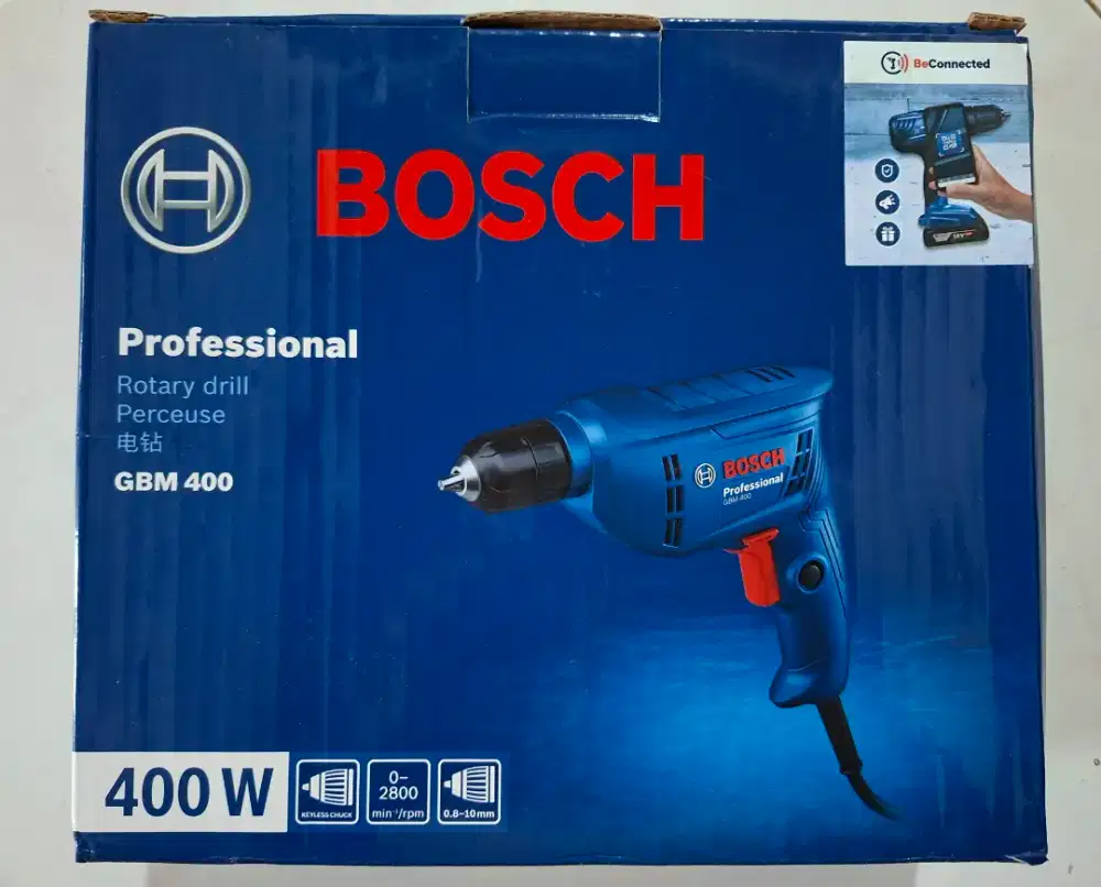 Baru Bosch gbm 400 mesin bor listrik profesional rotary drill
