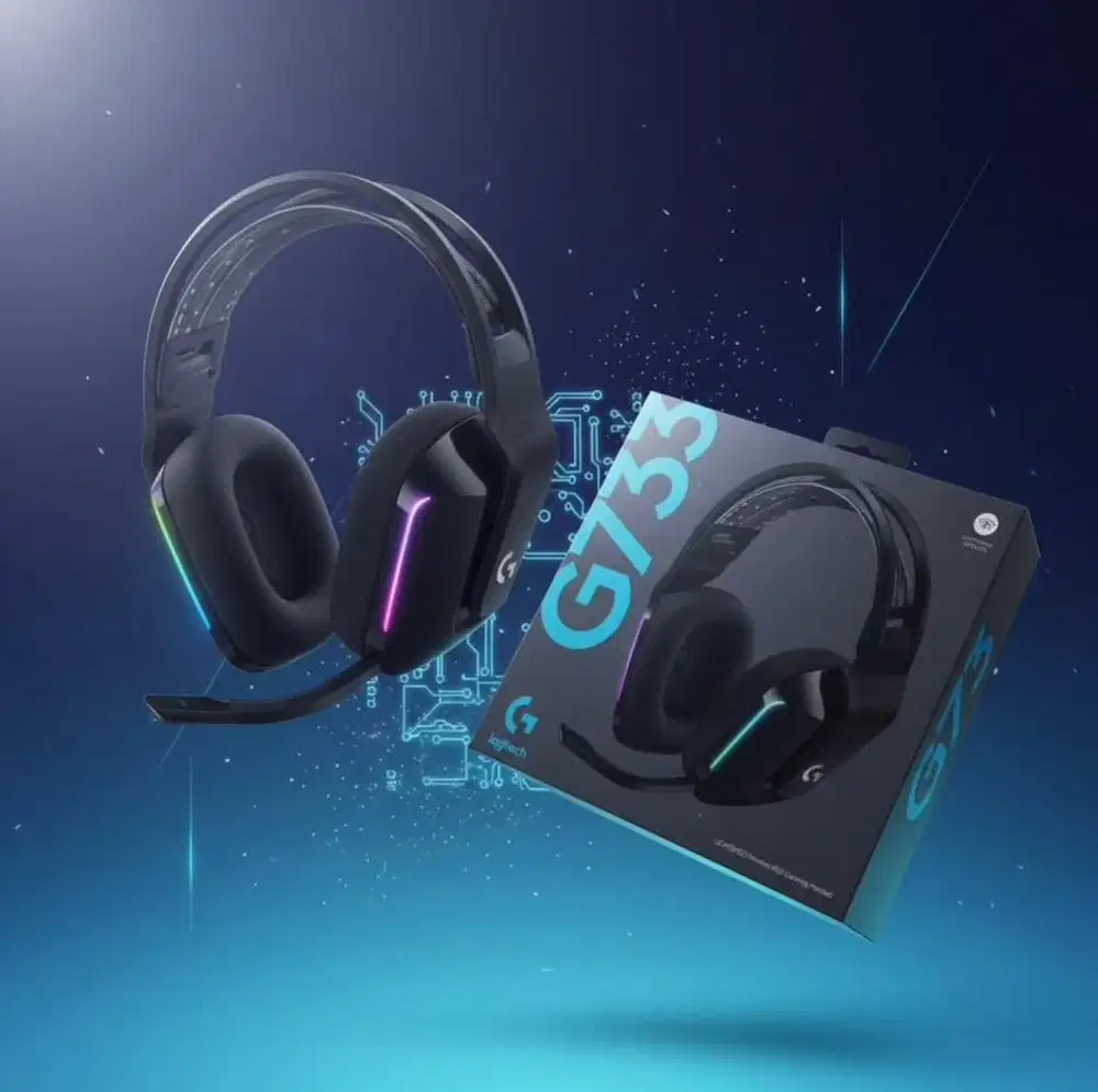 Headset LOGITECH GAMING G733 LIGHTSPEED RGB