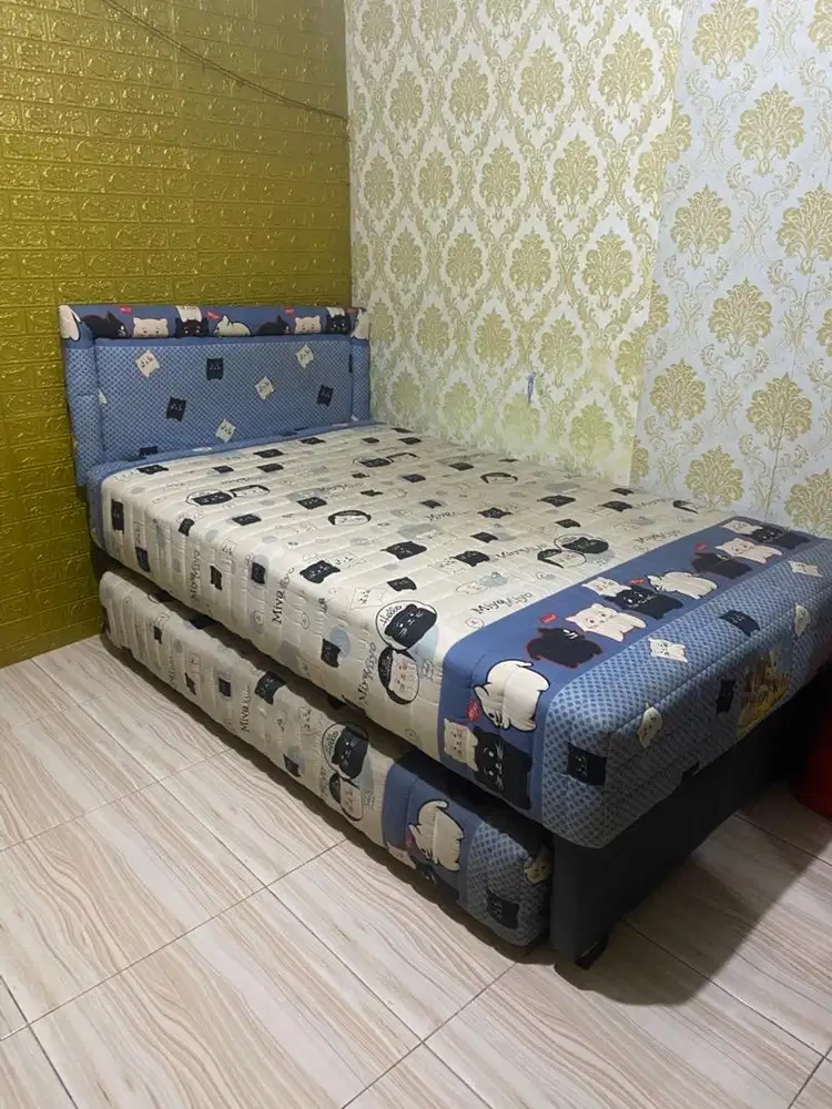 Kasur sorong Full set Merk GUHDO HAPPY KIDS