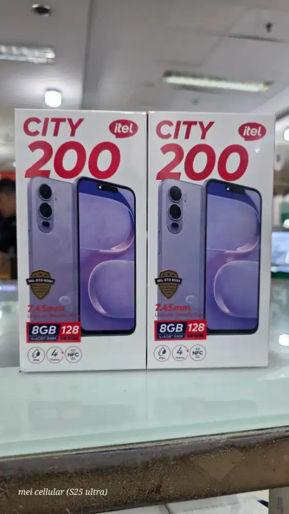 Itel City 200 4/128 nfc baru garansi resmi bisa tt bisa kredit