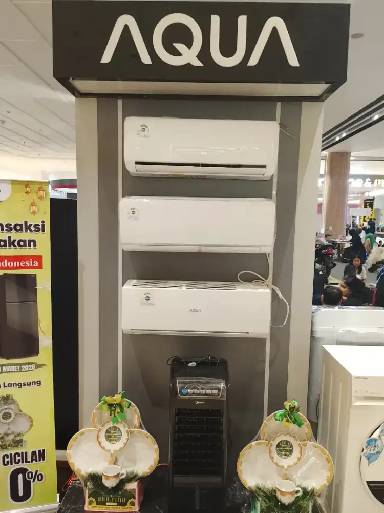 Promo kredit AC bunga 0% Gratis 1x angsuran tanpa dp