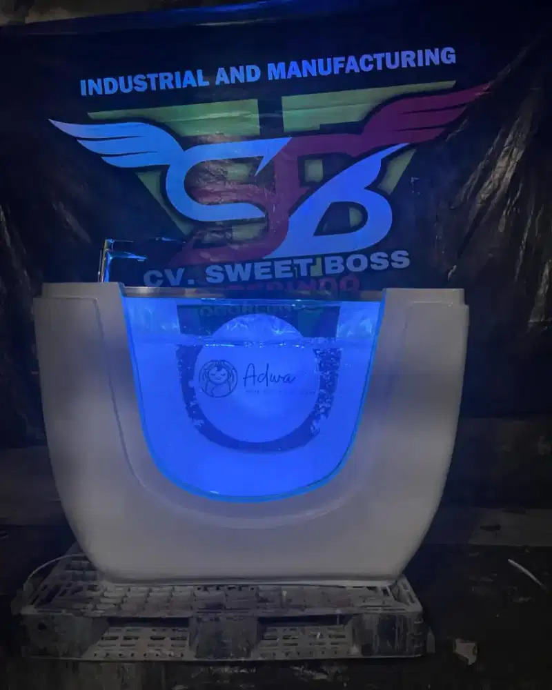 Kolam Baby Spa U Shape Fiber Premium