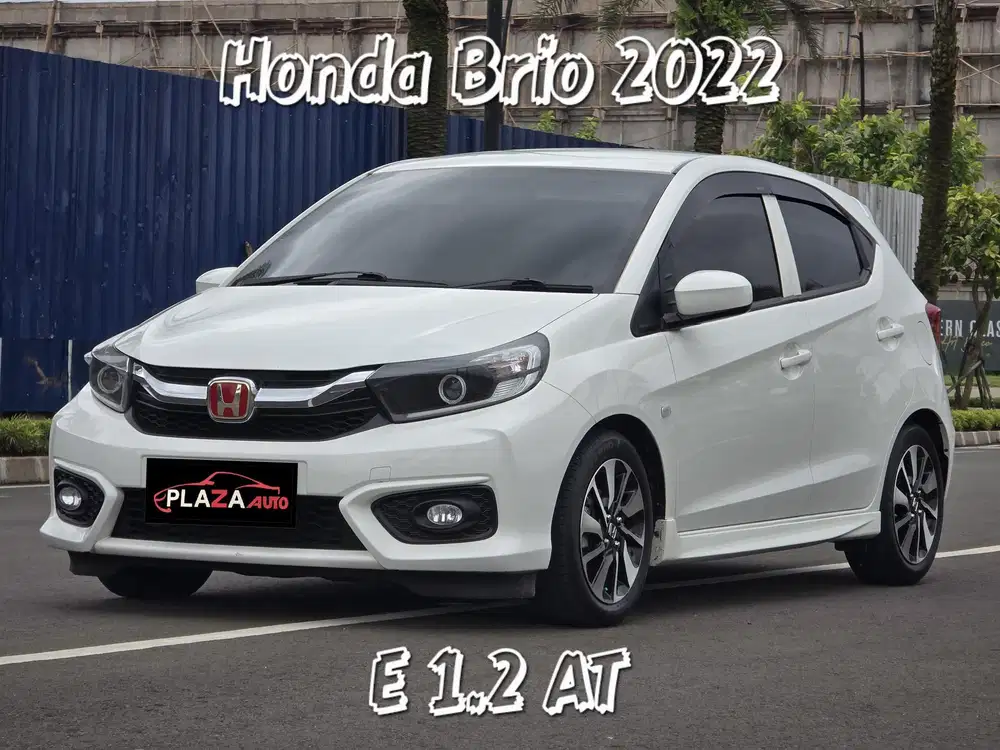 Honda Brio Satya 2022 E CVT 1.2 Automatic Mobil siap pakai