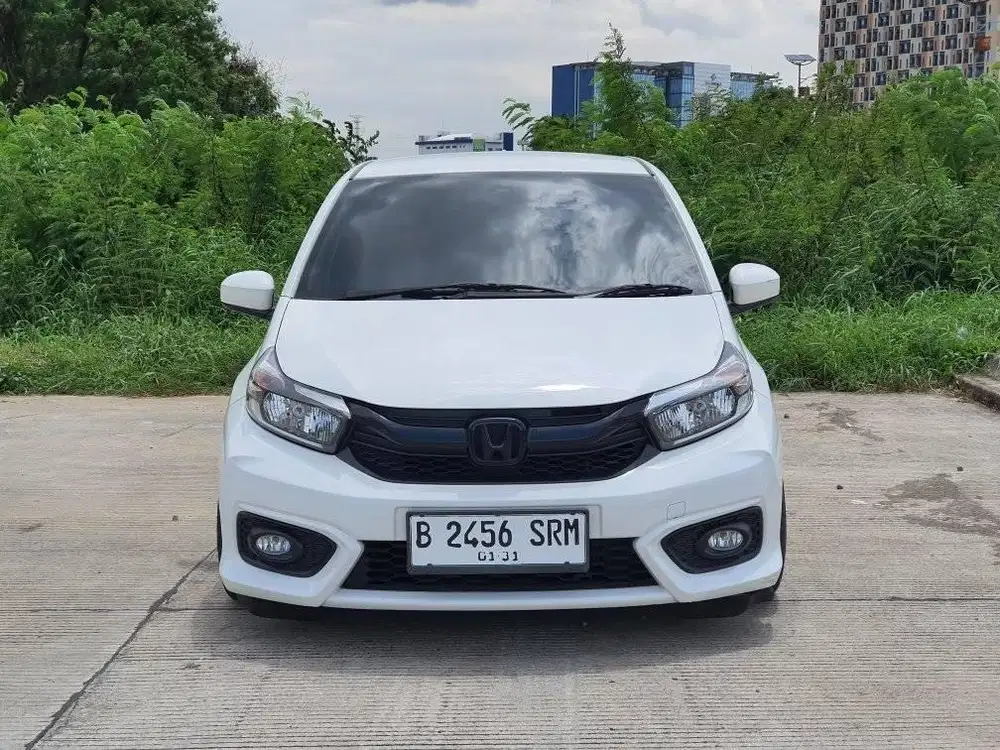 LOW KM 23 ribu Honda Brio Satya 1.2 E AT 2020 Putih