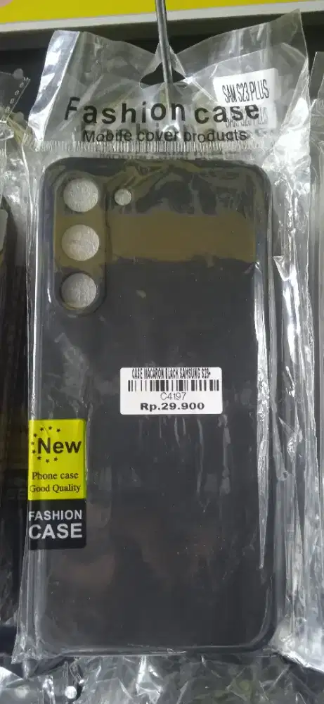 CASE MACARON BLACK SAMSUNG S23+ ATLANTIS DASYAT