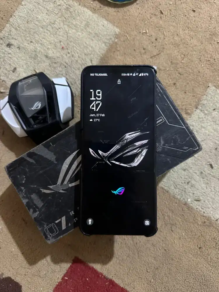 Asus ROG Phone 7 12/256gb black Resmi indo