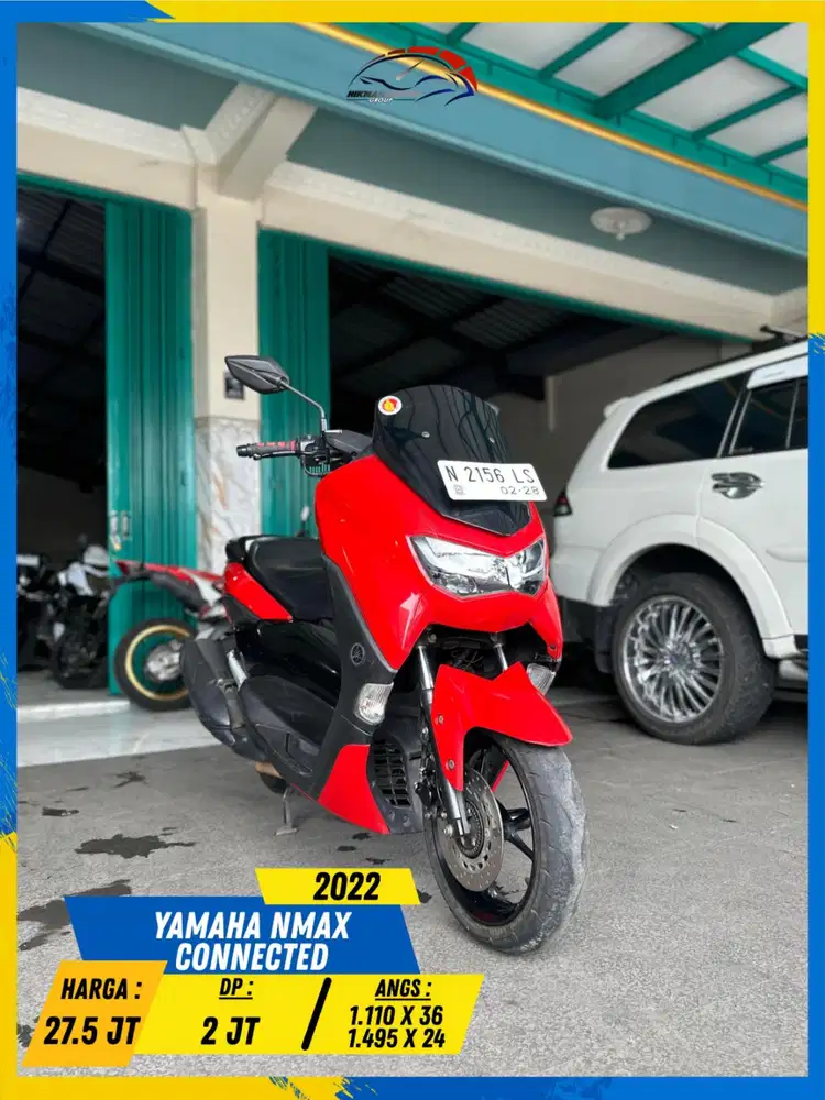 YAMAHA NMAX CONNECTED 2022 LIKE NEW BOSSKU HIKMAH MOTOR KEPUH MALANG