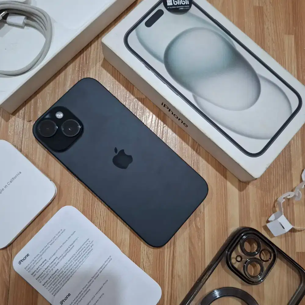 iPhone 15 128GB Blibli Fullset