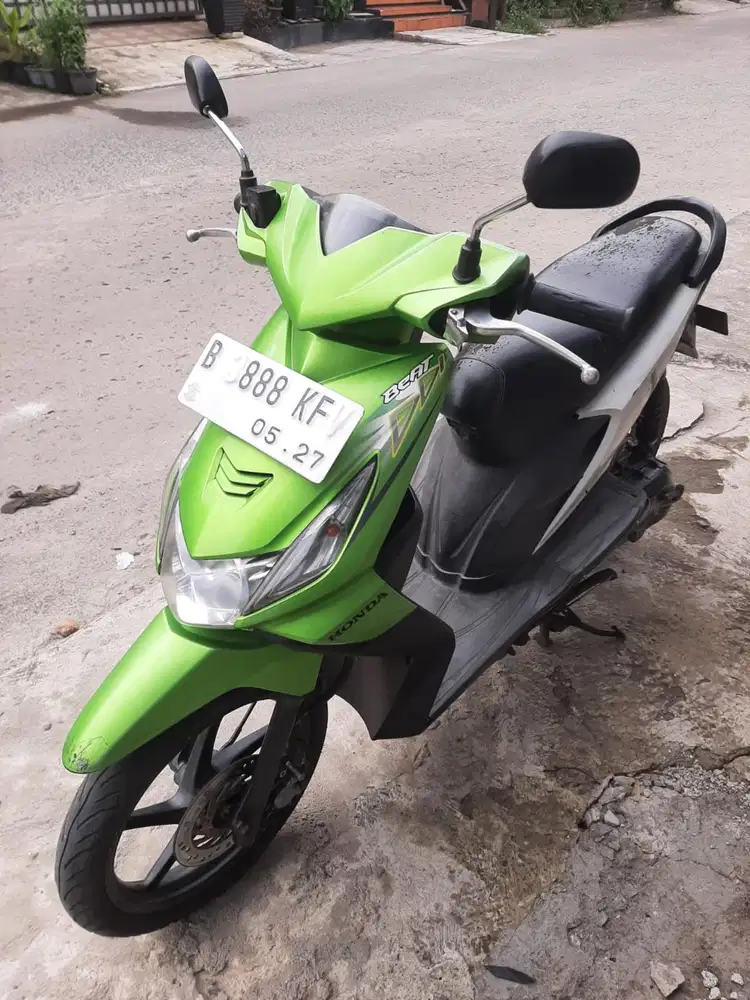Honda Beat Karbu 2012 ss lengkap mesin bagus plt Bekasi Kota,stater On