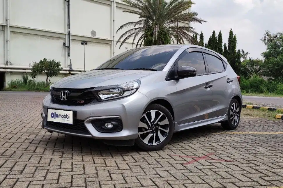 TDP 9,JT, Garansi Mesin 1th Honda Brio 1.2 RS Bensin-AT Abu 2021