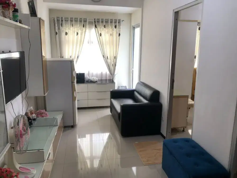 2BR Furnished 47m² Gunawangsa Merr dekat Ubaya,Bale Hinggil,Rungkut
