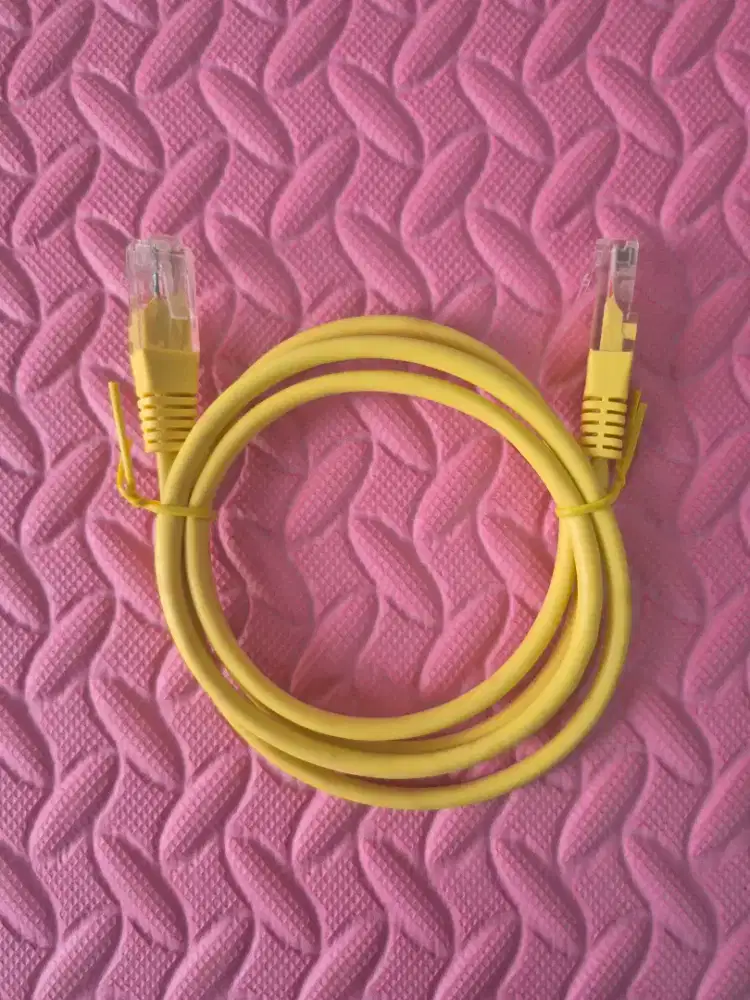 Kabel LAN 1 meter New Belum Pernah Dipakai