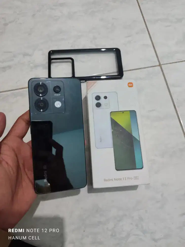 Redmi Note 13 Pro 5G 8/256 fullset ORI mulus no minus