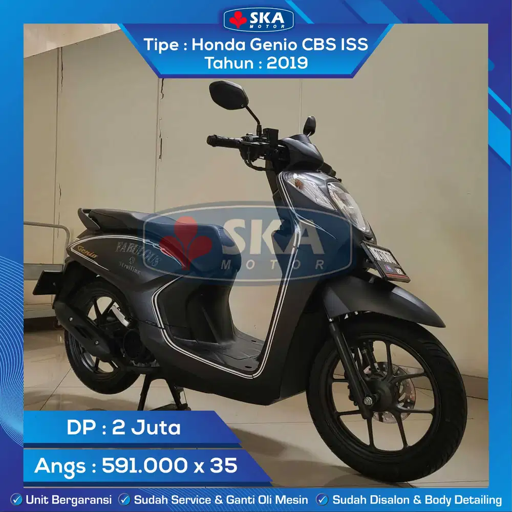 Honda Genio CBS ISS Tahun 2019