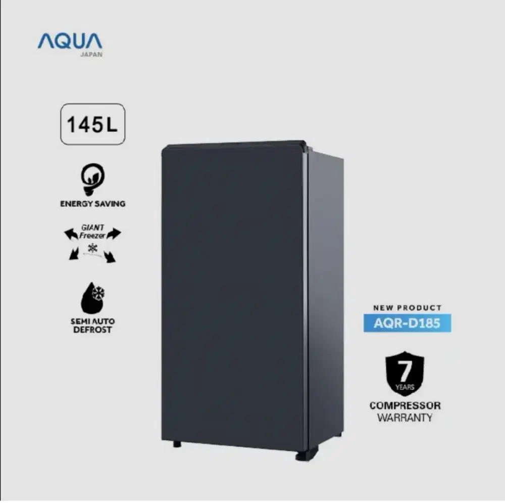 Kulkas Aqua 1 Pintu AQR185 Bekas